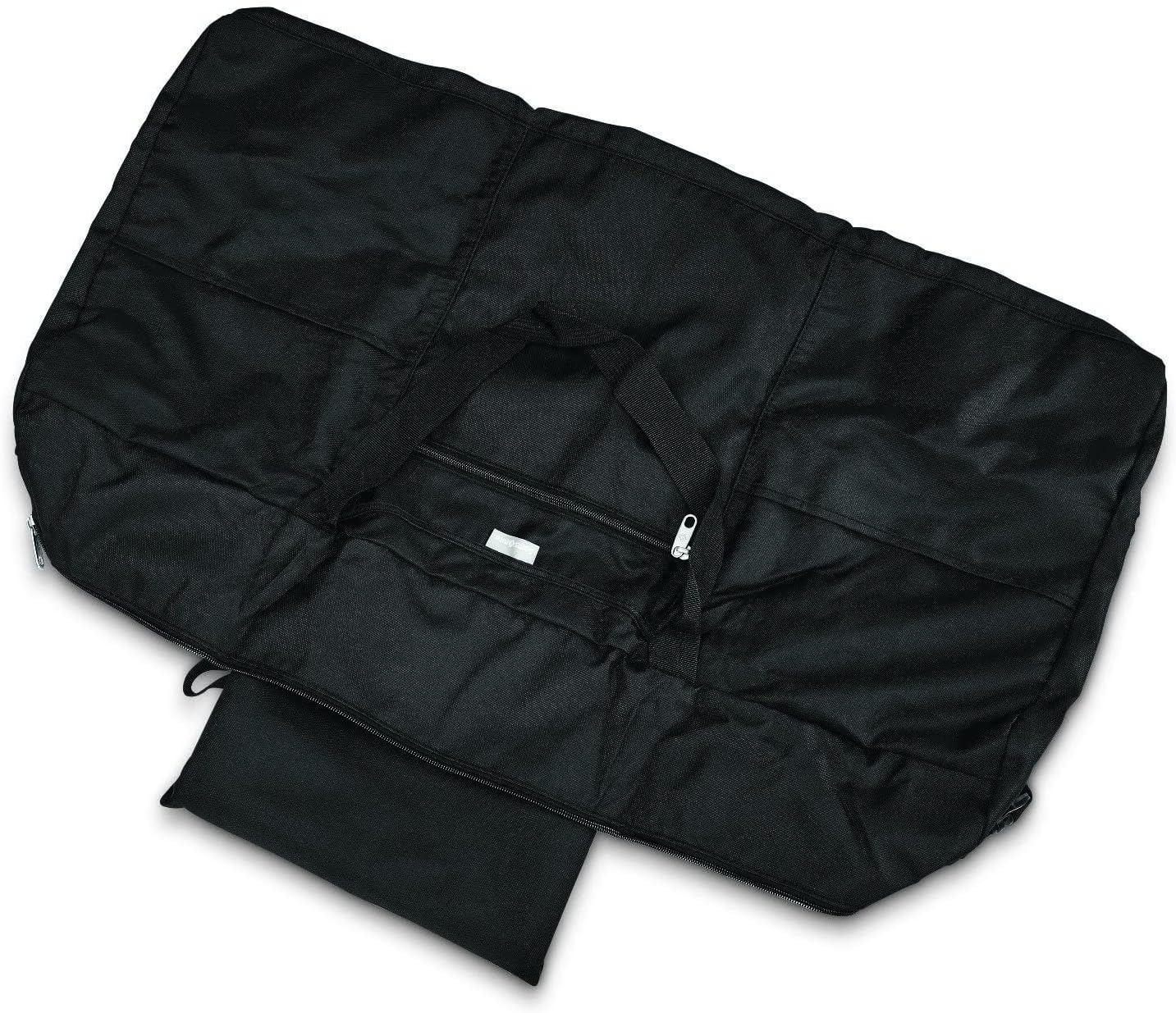 Foldaway Packable Duffel Bag, Black, Extra Large - Image 7